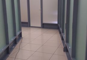 Стационарные перегородки в проекте Аэропорт Кольцово,ПАО