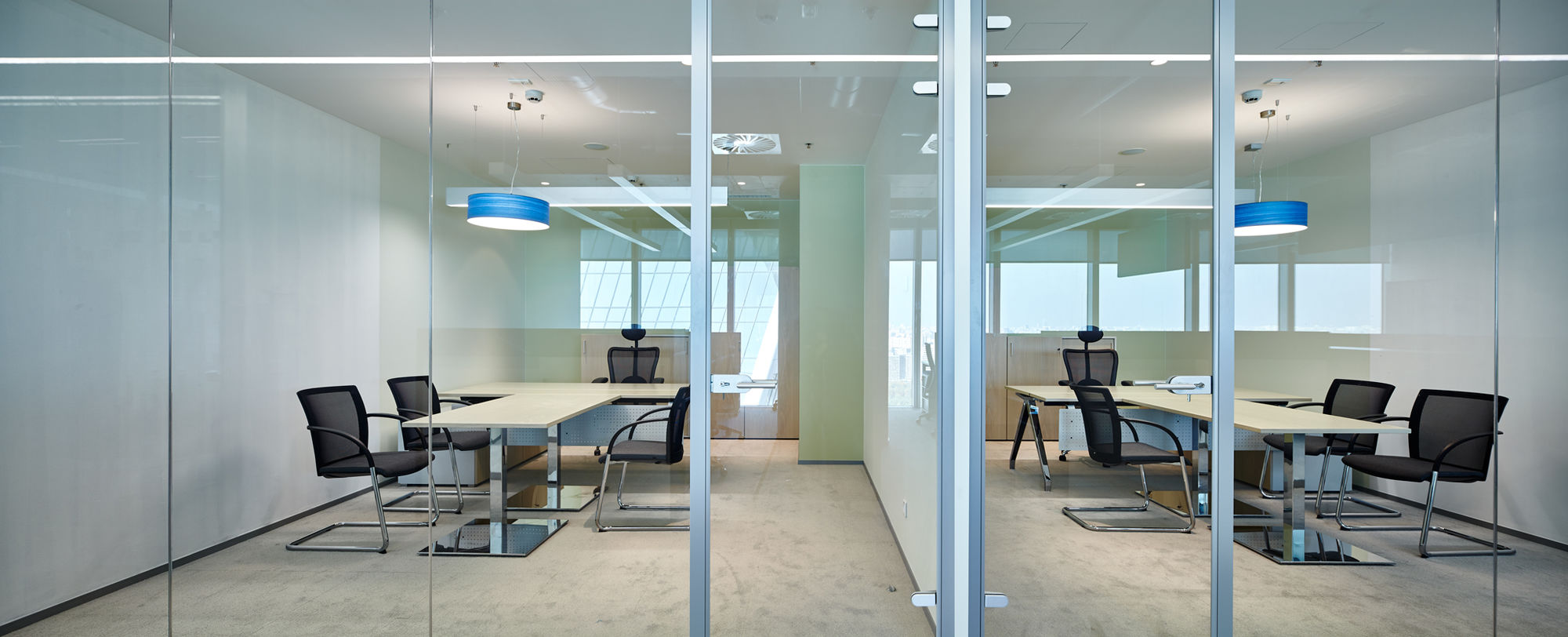 Фото Стеклянные двери (цельностеклянные)