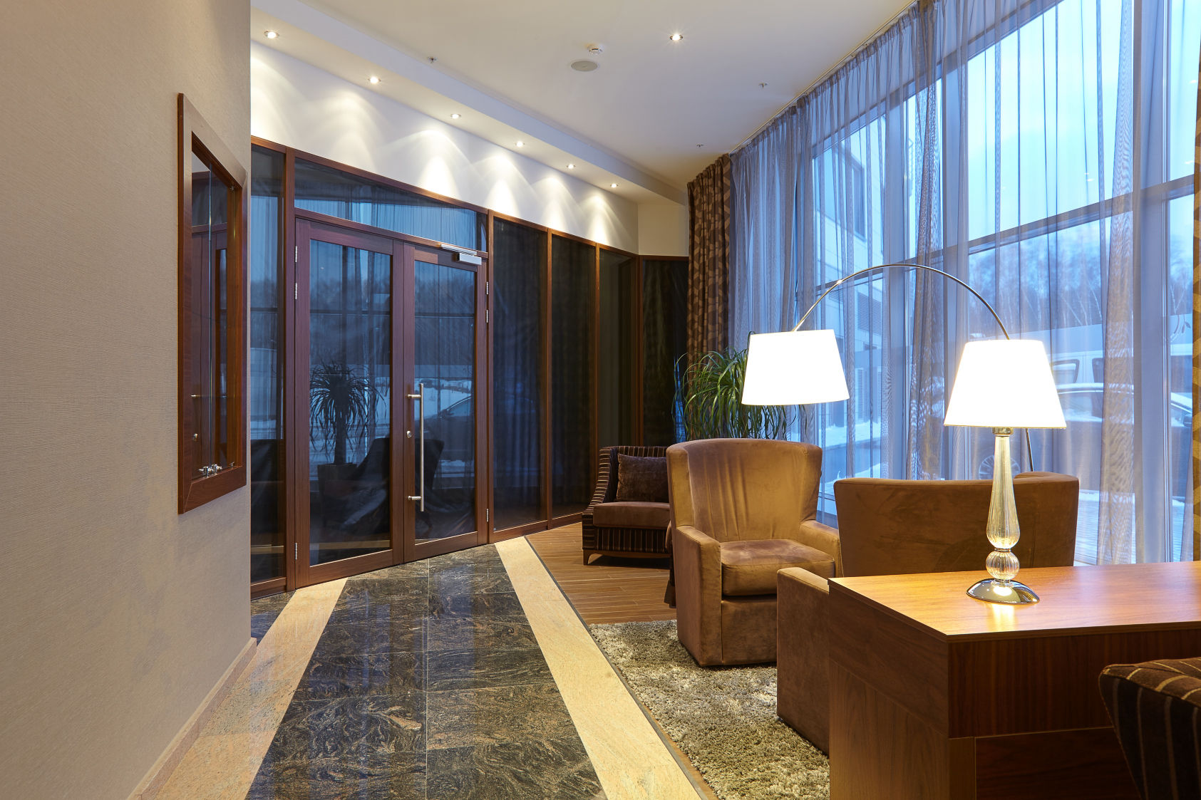 Фото Перегородки с декором из дерева NAYADA-Regina