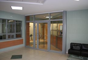 В офисе компании «УГМК-Сталь» установлена перегородка Nayada-Fireproof.