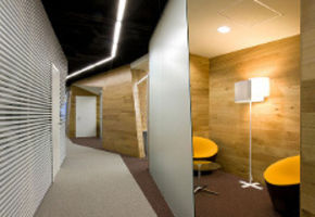 Офисные перегородки NAYADA в Екатеринбургском представительстве компании Яндекс