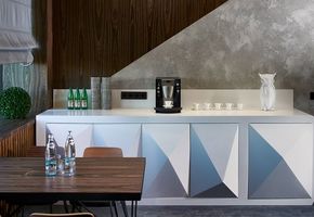 Межкомнатные   двери и перегородки  для офиса Estimatiсa в Клевер-парке