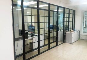 Офисные перегородки NAYADA-Quadro  в Екатеринбурге   для PRINZIP недвижимость