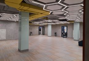 Перегородки и дизайн стен для «Дворца молодежи» в новом кванториуме