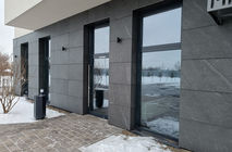 Установка навесных вентилируемых фасадов и дверей Nayada-Fasad для ЖК ДОК ГП 2.1. в г. Тюмени