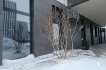 Установка навесных вентилируемых фасадов и дверей Nayada-Fasad для ЖК ДОК ГП 2.1. в г. Тюмени