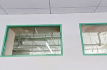 Установка стеклянных перегородок Nayada TWIN и дверей Vitrage I на школьном комплексе г. Екатеринбург.