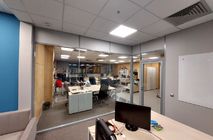 Установка перегородки Nayada TWIN и дверей Nayada Magic для компании «СКБ Контур»