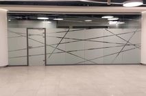 Изготовление цельностеклянной перегородки для Дворца Водных Видов Спорта г. Екатеринбург