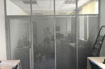 Стационарные перегородки Nayada – Standart в БЦ «Нобель» для компании ООО «СтальИнтекс»