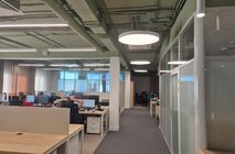 Стационарные перегородки Nayada –Standart и двери Наяда VITRAGE I для ООО «Специализированный застройщик Мидгард Рус»