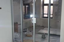 Раздвижные перегородки и двери Nayada –Slim для компании ООО «А2Б»