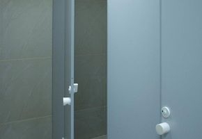 Туалетные перегородки в проекте Проект для Торгово-офисный центр Фонд-Л. Вторая очередь