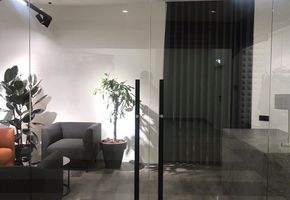 NAYADA-Crystal в проекте Перегородки и двери для БЦ Гермес Плаза