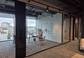 NAYADA-Twin в проекте Установка дверей и перегородок в центральном офисе Застройщика Брусника