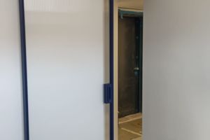 Проект Раздвижные перегородки и двери Nayada –Slim для компании ООО «А2Б»