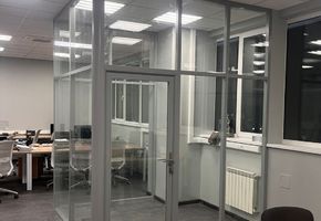 Двери VITRAGE I,II в проекте Изготовление стеклянной стационарной перегородки Nayada-Standart для ООО «СПК-УРАЛ» г. Екатеринбург